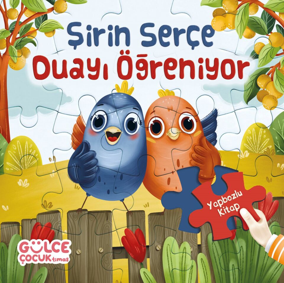 Şirin Serçe Duayı Öğreniyor / Yapbozlu Kitap 4 (3+ yaş)