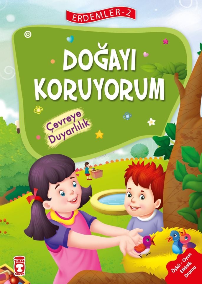 Doğayı Koruyorum Çevreye Duyarlılık - Erdemler 2 (8+ yaş)