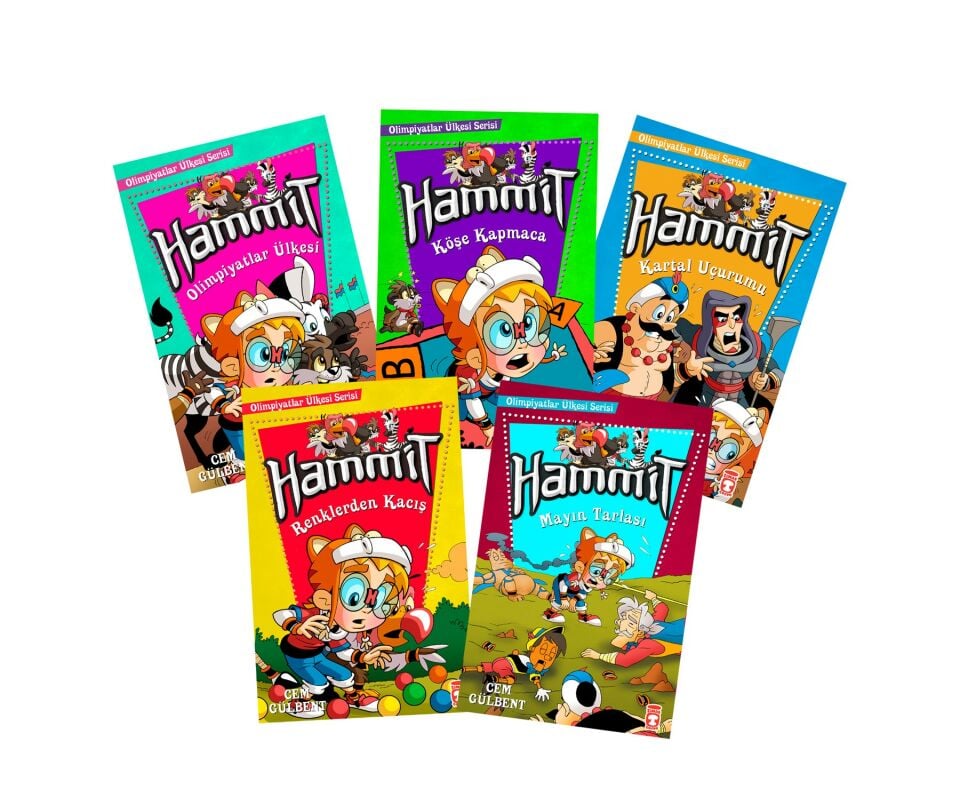 Hammit Olimpiyatlar Ülkesi 3 Set - (5 Kitap)