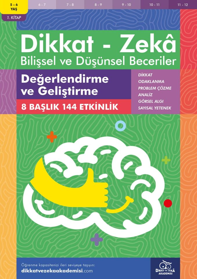 Değerlendirme ve Geliştirme (5 - 6 Yaş) - Dikkat Zeka