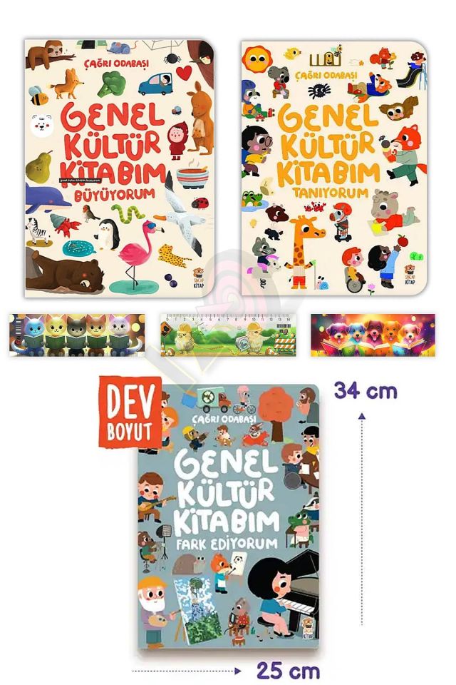 Genel Kültür Kitabım - Fark Ediyorum Büyüyorum Tanıyorum (0-12 Ay)