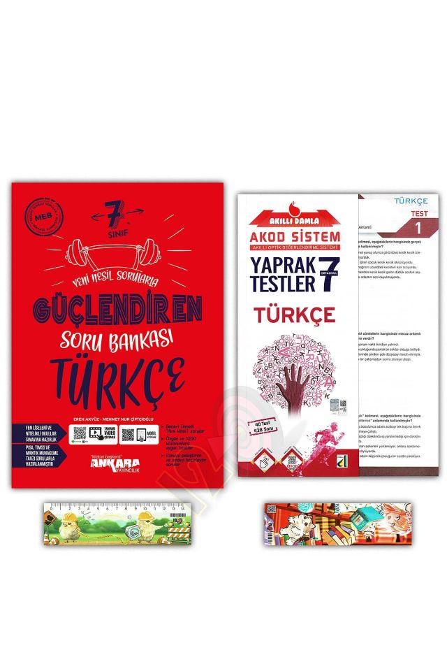 7. Sınıf Türkçe Güçlendiren Soru Bankası Yaprak Test