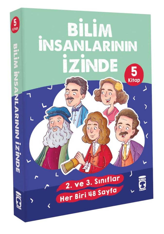 Bilim İnsanlarının İzinde Set (5 Kitap) (2. 3. Sınıflar)