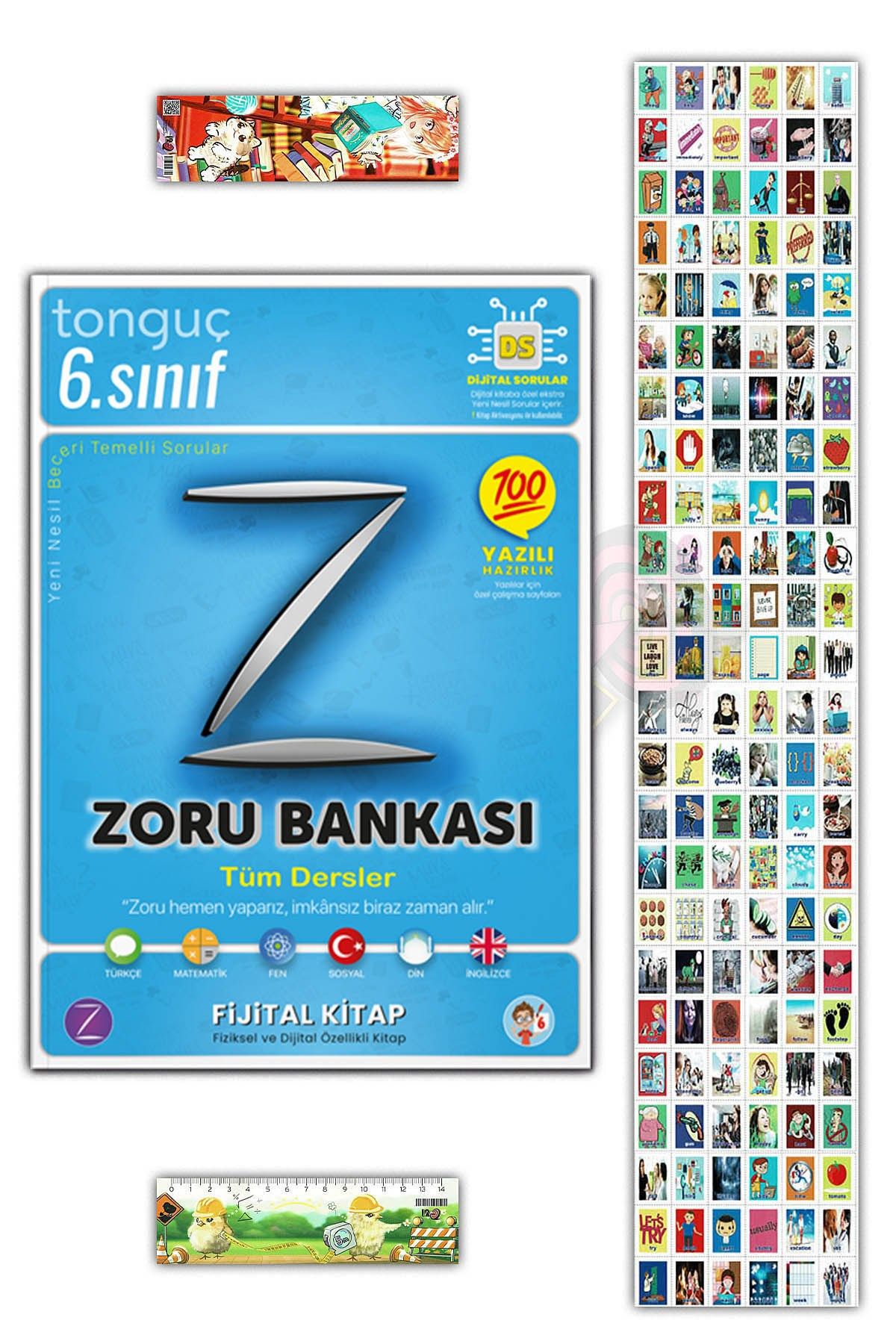 6. Sınıf Zoru Bankası Tüm Dersler - İngilizce Kelime Kartları