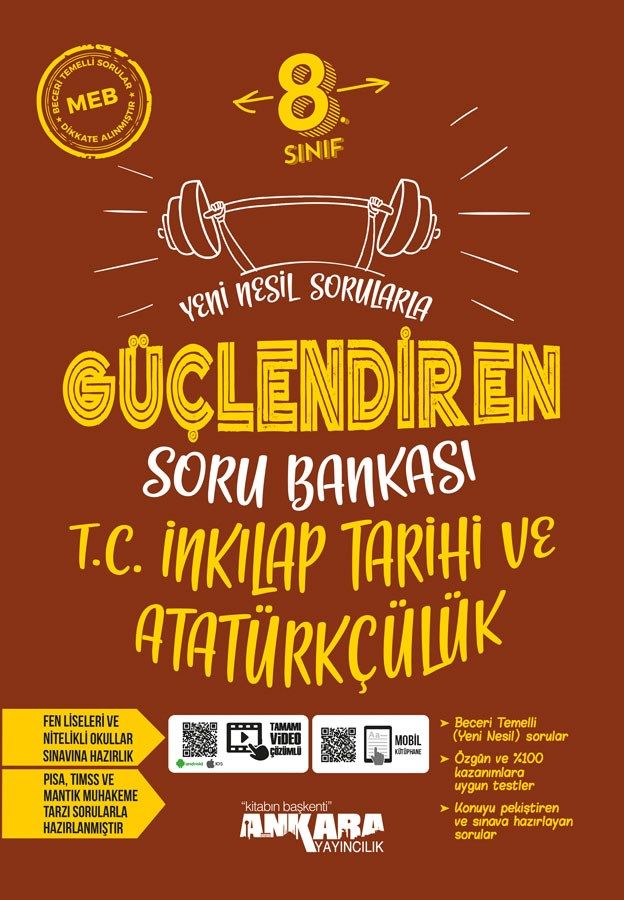 8. Sınıf İnkılap Tarihi ve Atatürkçülük Güçlendiren Soru Bankası