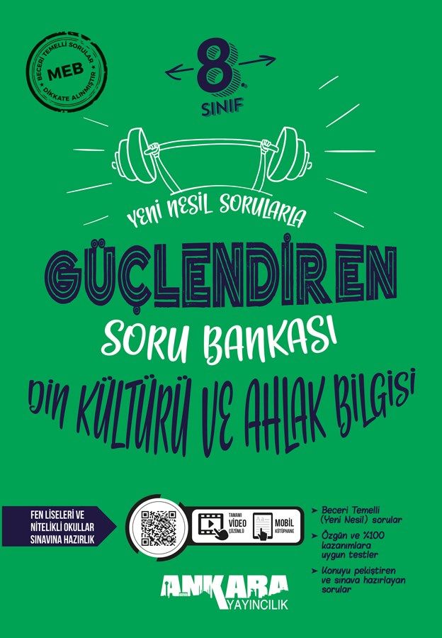8. Sınıf Din Kültürü ve Ahlak Bilgisi Güçlendiren Soru Bankası
