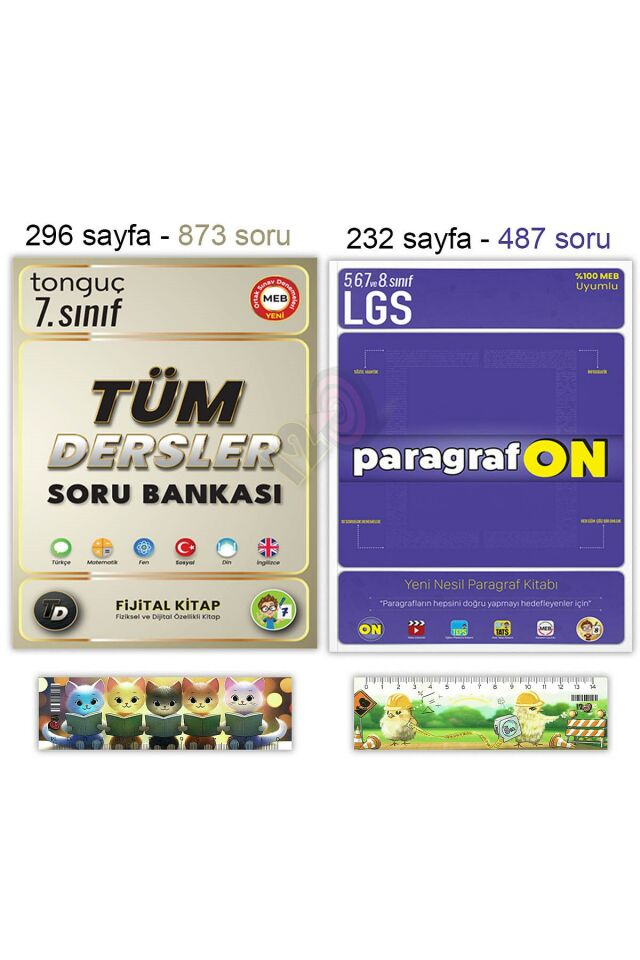 7. Sınıf Tüm Dersler Soru Bankası ParagrafON