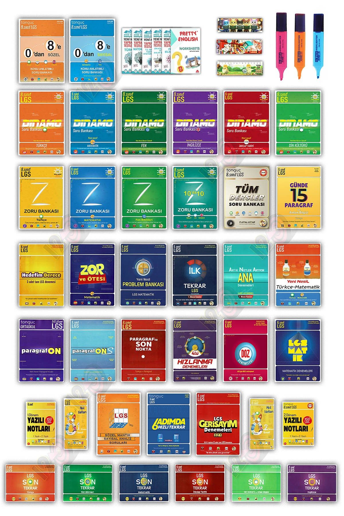 8. Sınıf 2025 Şampiyonlar Ligi Set 39 Kitap / Dinamo Zoru Soru Paragraf Deneme Tekrar Hızlanma
