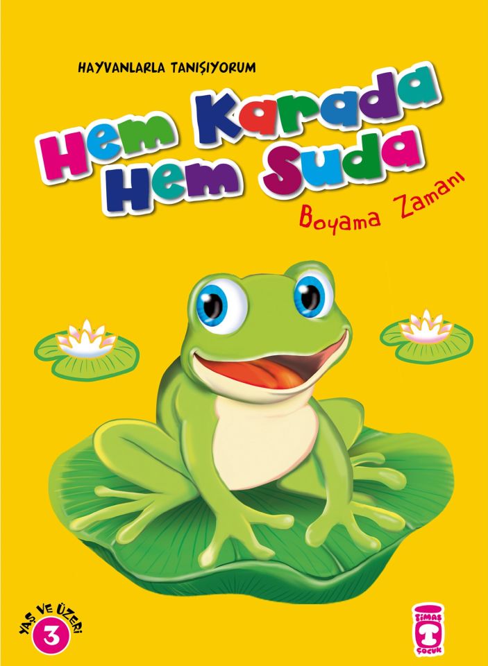 Hem Karada Hem Suda Boyama Zamanı - Hayvanlarla Tanışıyorum (3-4 Yaş)