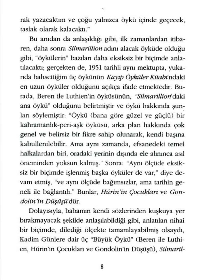 Hurin’İn Çocukları - J.R.R. Tolkien